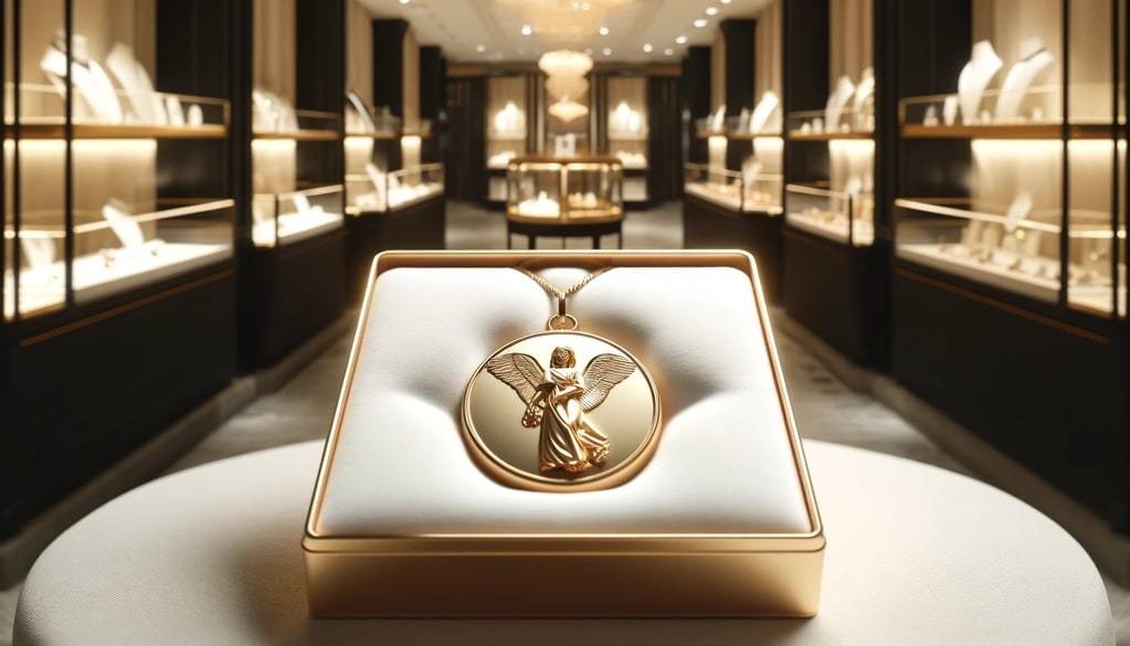 Médaille en or pour homme : l'accessoire luxe pour un style affirmé